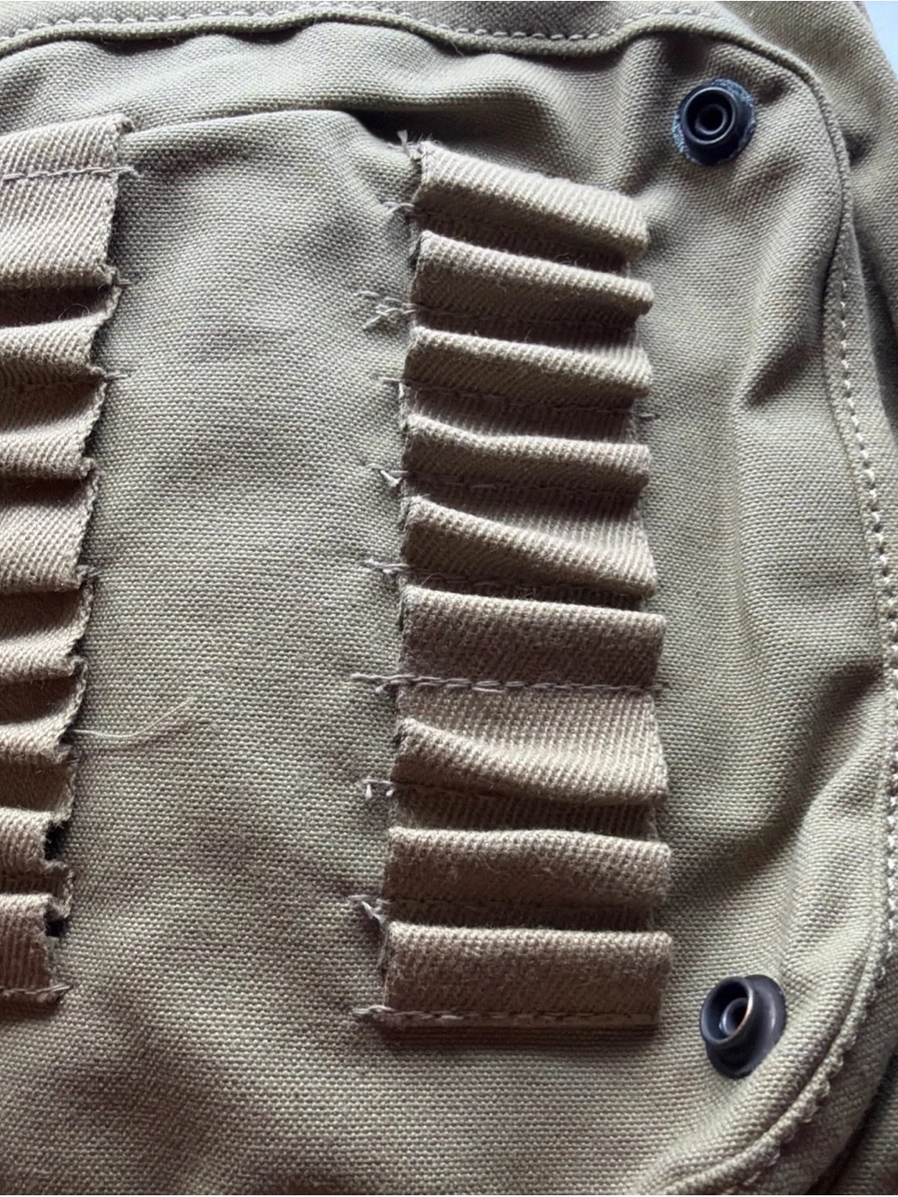 Vintage Banana Republic Khaki Cotton Israel Paratrooper Messenger Shoulder Bag